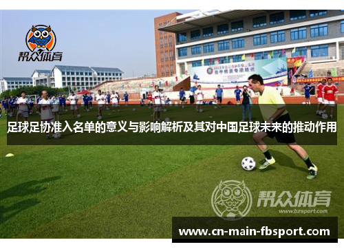 足球足协准入名单的意义与影响解析及其对中国足球未来的推动作用